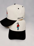 “LEGACY 28” CREAM/BLACK SNAPBACK